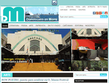 Tablet Screenshot of dominicanaenmiami.com